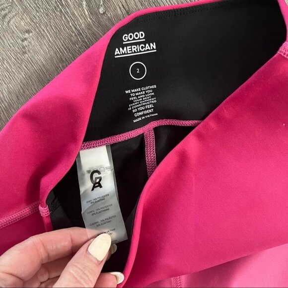 Good American Pink Ombré leggings size Medium 2​ - Picture 6 of 11